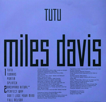 Vinyl Record Miles Davis - Tutu Deluxe Edition (LP) - 10