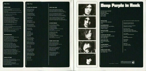 Vinylskiva Deep Purple - Deep Purple In Rock (LP) - 4