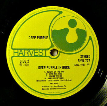 Vinyl Record Deep Purple - Deep Purple In Rock (LP) - 6