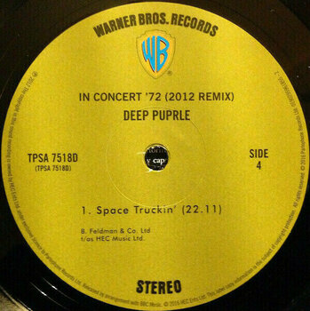 Disque vinyle Deep Purple - In Concert '72 (2 LP + 7" Vinyl) - 6