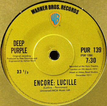 Vinyl Record Deep Purple - In Concert '72 (2 LP + 7" Vinyl) - 8
