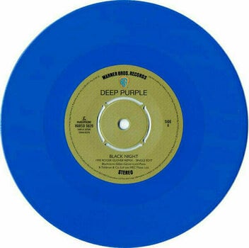 LP Deep Purple - RSD - Black Night/Speed King (7' Blue Opaque Vinyl In Picture Bag) (LP) - 5