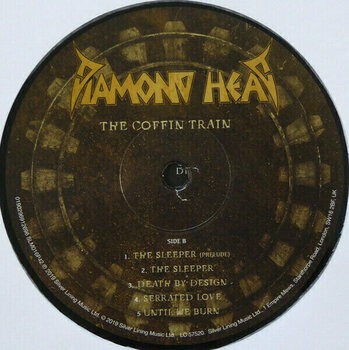 Vinyl Record Diamond Head - The Coffin Train (LP) - 4