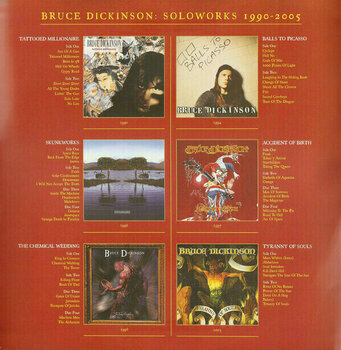 Vinyl Record Bruce Dickinson - Accident Of Birth (LP) - 9