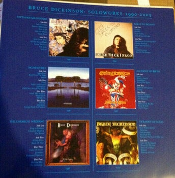 Vinyl Record Bruce Dickinson - Tattooed Millionaire (LP) - 7
