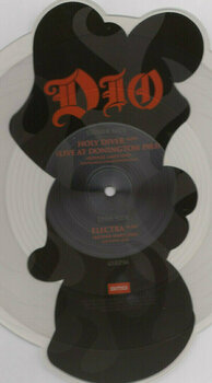 Vinyl Record Dio - RSD - Holy Diver Live B/W Electra (Die Cut Logo) (LP) - 4