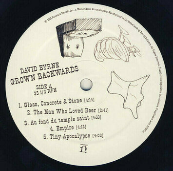 Vinyl Record David Byrne - Grown Backwards (LP) - 7