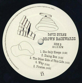 Disco de vinil David Byrne - Grown Backwards (LP) - 8