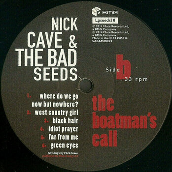 Vinylskiva Nick Cave & The Bad Seeds - The Boatman'S Call (LP) - 6