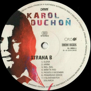 Vinyl Record Karol Duchoň - S úsmevom (LP) - 3