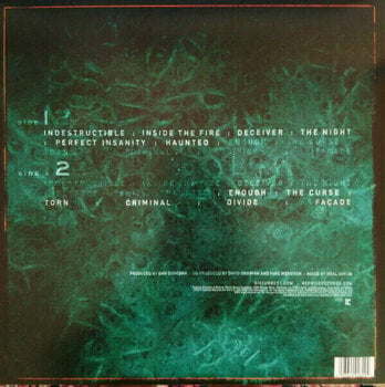 Vinyl Record Disturbed - Indestructible (LP) - 2
