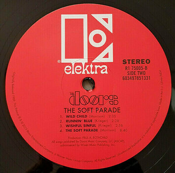 Vinylskiva The Doors - Soft Parade (50th Anniversary Deluxe Edition 3 CD + LP) - 4