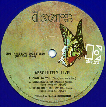 Vinyl Record The Doors - RSD - Absolutely Live (LP) - 6