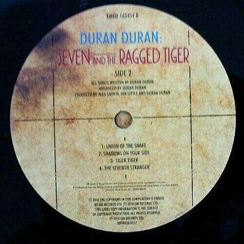 Vinyl Record Duran Duran - Seven & The Ragged Tiger (Special Edition) (LP) - 3