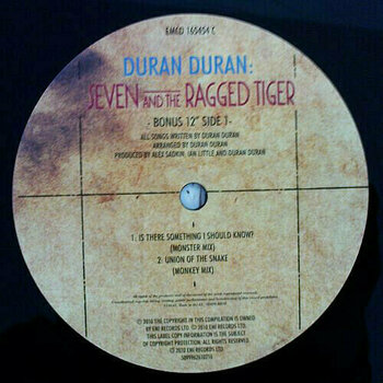 Vinyl Record Duran Duran - Seven & The Ragged Tiger (Special Edition) (LP) - 4