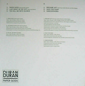 Vinyl Record Duran Duran - Paper Gods (LP) - 4