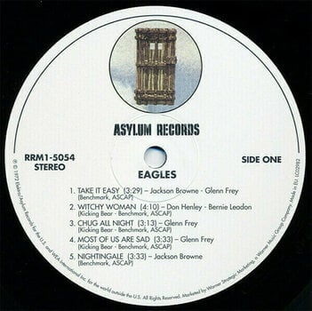 Vinyl Record Eagles - Eagles (LP) - 2