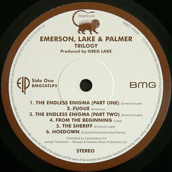 Disco de vinilo Emerson, Lake & Palmer - Trilogy (LP) - 2