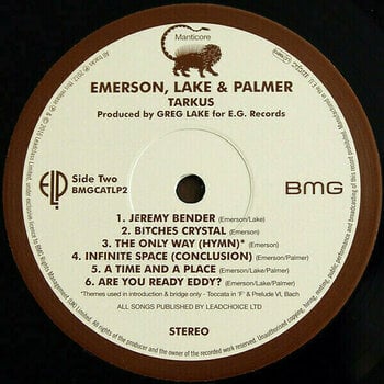 Disque vinyle Emerson, Lake & Palmer - Tarkus (LP) - 4