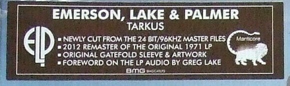 Vinyl Record Emerson, Lake & Palmer - Tarkus (LP) - 6