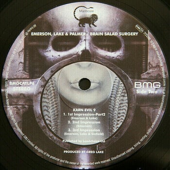 Vinyl Record Emerson, Lake & Palmer - Brain Salad Surgery (LP) - 5