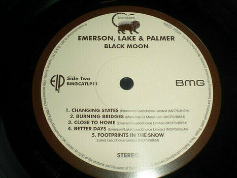 LP Emerson, Lake & Palmer - Black Moon (LP) - 7
