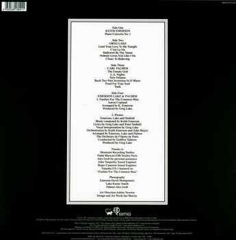 Vinyl Record Emerson, Lake & Palmer - Works Volume 1 (LP) - 7
