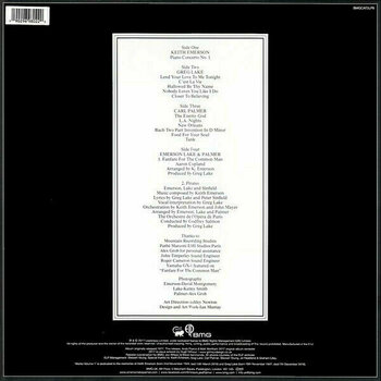 Disco de vinil Emerson, Lake & Palmer - Works Volume 1 (LP) - 8
