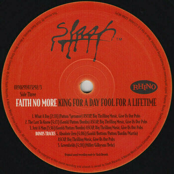 Hanglemez Faith No More - King For A Day, Fool For A Life (LP) - 6