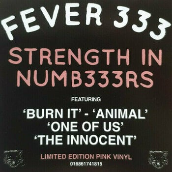 Disco de vinilo Fever 333 - Strength In Numb333Rs (LP) - 3