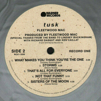 Vinyl Record Fleetwood Mac - Tusk (Silver Vinyl Album) (LP) - 4