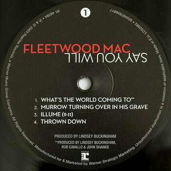 Vinyl Record Fleetwood Mac - Say You Will (LP) - 4