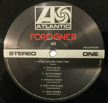 Vinyl Record Foreigner - 40 (LP) - 2