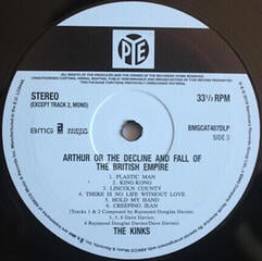 Vinyl Record The Kinks - Arthur Or The Decline And Fall Of The British Empire (LP) - 7