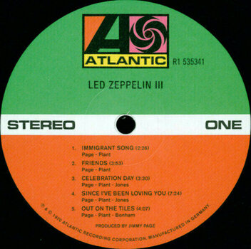 Disco in vinile Led Zeppelin - Led Zeppelin III (LP) - 2