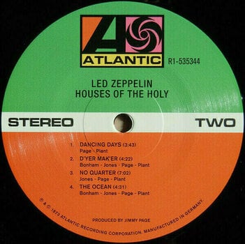 Vinyylilevy Led Zeppelin - Houses Of The Holy (LP) - 18