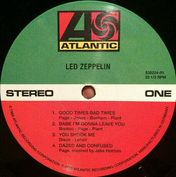 Disque vinyle Led Zeppelin - Led Zeppelin I (3 LP) - 9
