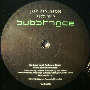 Vinyl Record Joy Division - Substance (LP) - 5