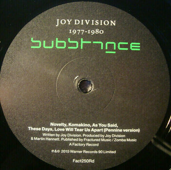 Vinyl Record Joy Division - Substance (LP) - 6