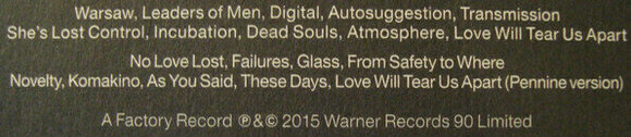 Schallplatte Joy Division - Substance (LP) - 11