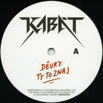 Disco de vinilo Kabát - Devky Ty To Znaj (LP) - 3