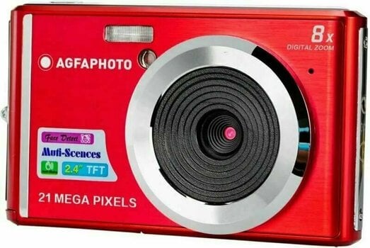 Cámara compacta AgfaPhoto Compact DC 5200 Rojo - 3