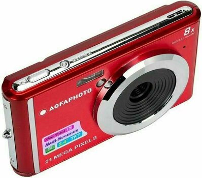 Appareil photo compact AgfaPhoto Compact DC 5200 Rouge - 4