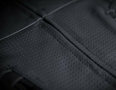 Moto vesta ICON Regulator D3O Stripped Leather Čierna L-XL Moto vesta - 4