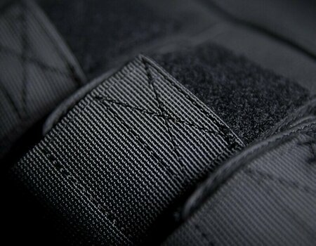 Moto vesta ICON Regulator D3O Stripped Leather Černá 2XL-3XL Moto vesta - 5