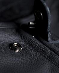 Motorradweste ICON Regulator D3O Stripped Leather Black 2XL-3XL Motorradweste - 5