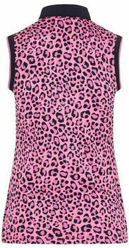Polo majice J.Lindeberg Lyla Tx Coolmax Womens Polo Shirt Pink Leopard L - 2