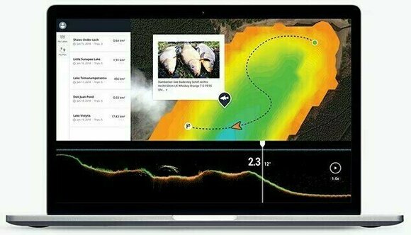 Sonar GPS pentru pescuit Deeper Fishfinder Chirp+ Winter Bundle - 36