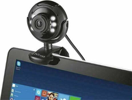 Spletna kamera Trust SpotLight Webcam Pro Črna - 5