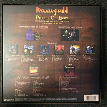 Vinyl Record Running Wild - Running Wild - Pieces Of Eight (2 LP + 7 CD) - 4